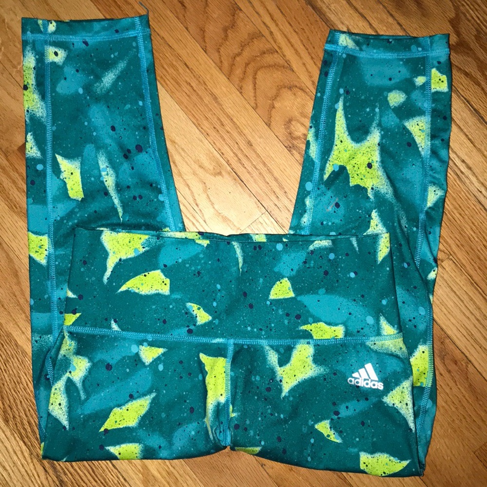 Adidas Cropped Colorful Leggings